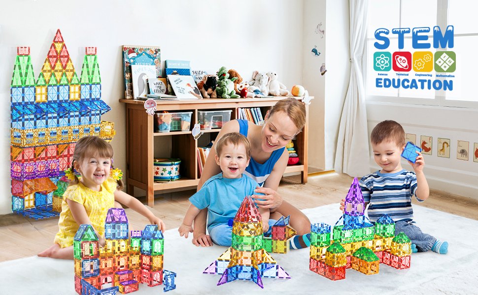 kids toys magnetic tiles